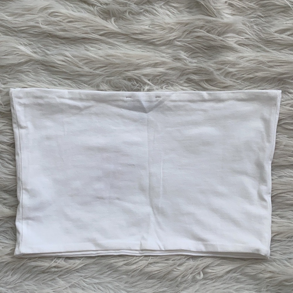 Topshop | White Tube Top